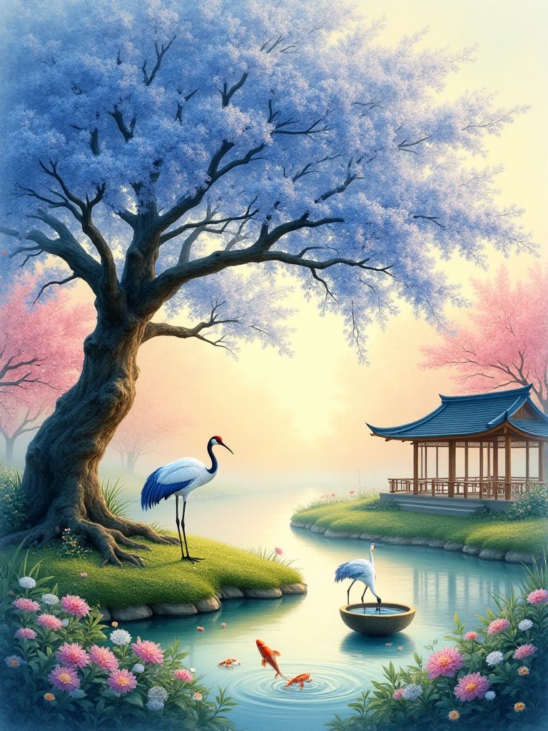 海棠花,春天
